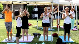 Yoga buluşmasına büyük ilgi