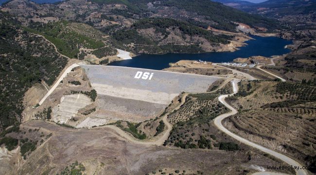 Aktaş Barajı'ndan Ödemiş Ovasına su verildi