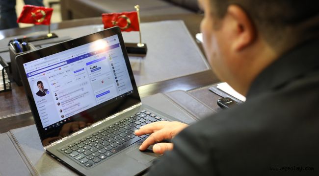Başkan Kılıçtan "birebir" sosyal medya mesaisi 