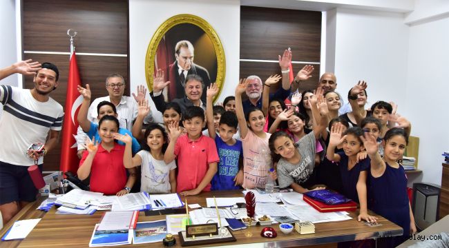 Başkan Mustafa İduğ'dan çocuklara havuz müjdesi