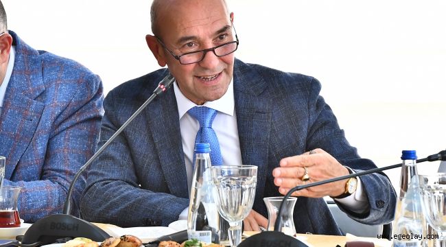 Başkan Soyer bölgesel buluşmaların ilkini Gültepe muhtarlarıyla yaptı