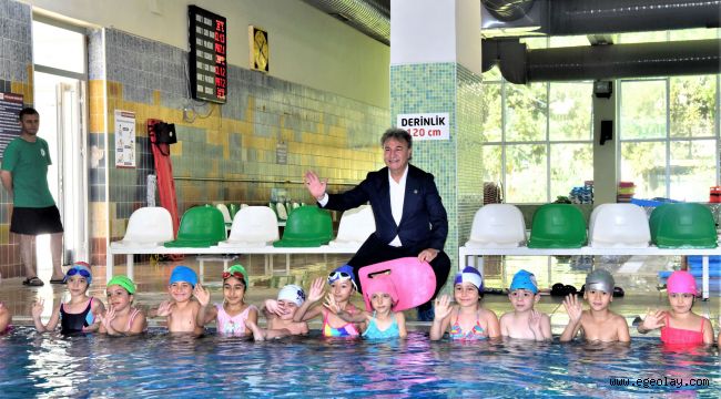 Bornova Belediyesi'nin yaz spor kursları başladı