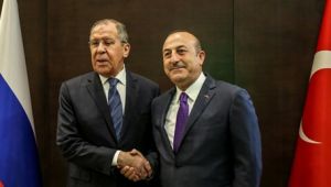 Çavuşoğlu ile Lavrov İdlib'i görüştü