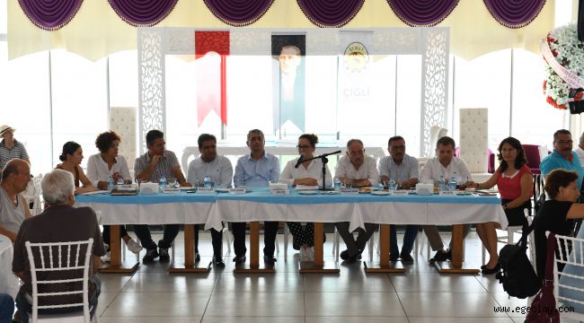 Çiğli belediye başkan yardımcılarından 'Mahalle çalıştayları'