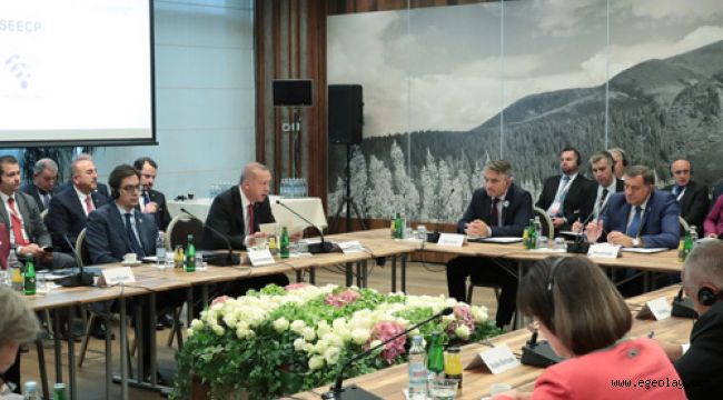 Erdoğan; "Rekabet gücümüzü artırmak için Balkan ülkeleri olarak ekonomik iş birliğimizi geliştirmeliyiz"