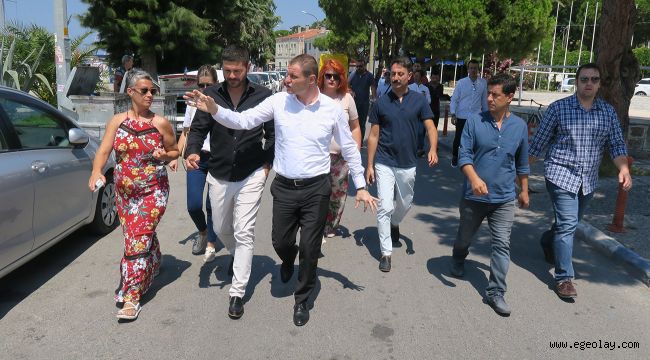 Foça'da Fen İşleri Çalışmaları Değerlendirildi