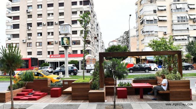 Girne Caddesi'nde huzurlu bir mola