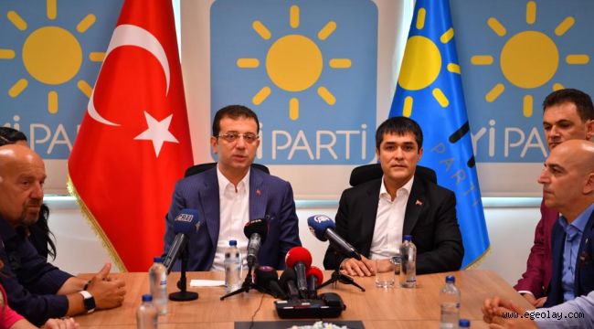 İmamoğlu: Siyasi partilerle kuracağımız ortak masa, Türkiye'nin demokrasi sürecine büyük katkı sunacaktır