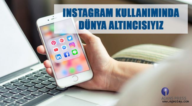 Instagram Kullanımında Dünya Altıncısıyız