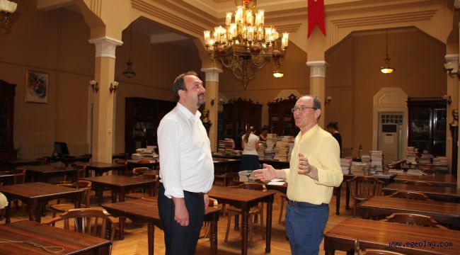 İzmir Milli Kütüphane Desteği İle Çiğli'ye Kütüphane Kuruluyor
