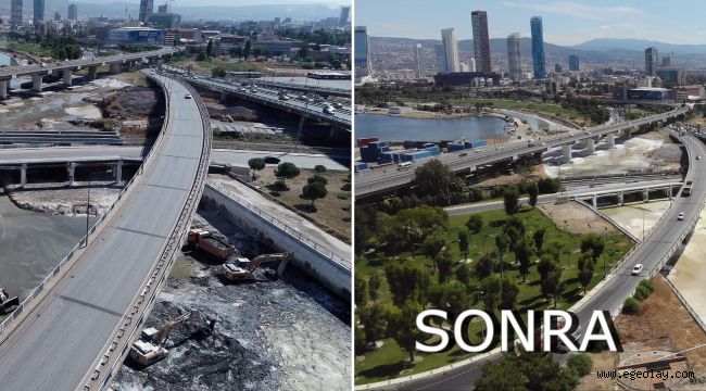 İZSU'nun temizlik raporu:Derelerden 65 bin ton atık çıkarıldı