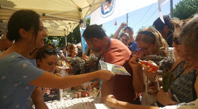 Lavanta Festivalinden Selçuk Efes Standına Yoğun İlgi