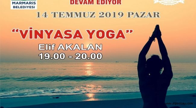 Marmaris Macera Parkında Halka Açık Yoga