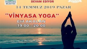 Marmaris Macera Parkında Halka Açık Yoga