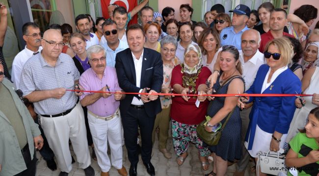 Menemen "Kadın Danışma Merkezi ve Çocuk Oyun Evi" açıldı