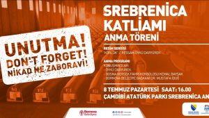 Srebrenica Katliamı'nın kurbanları Bornova'da anılacak