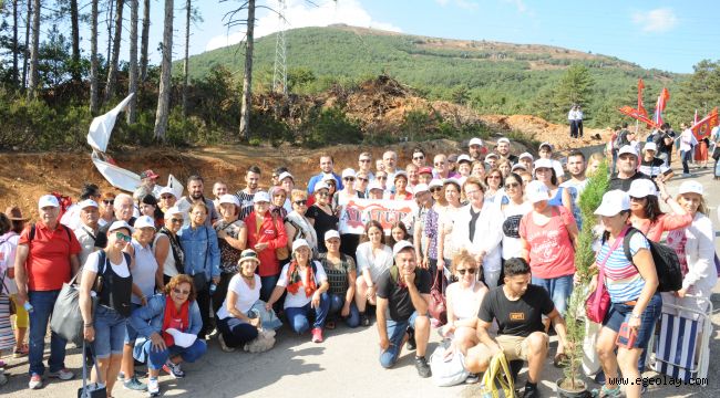 Balçova'dan Kaz Dağlarına destek