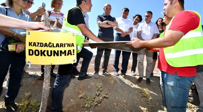 Başkan Soyer'den Kaz Dağları için çağrı