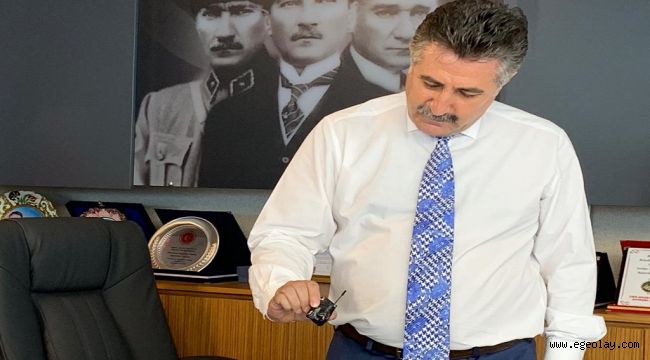 Bayraklı belediye başkanı'nın odasında dinleme cihazı bulundu
