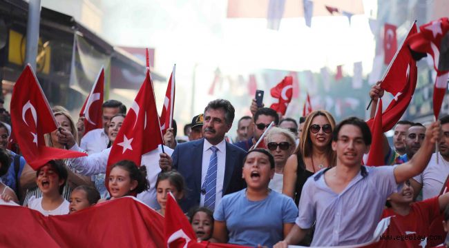 Bayraklı'da 30 Ağustos Coşkusu