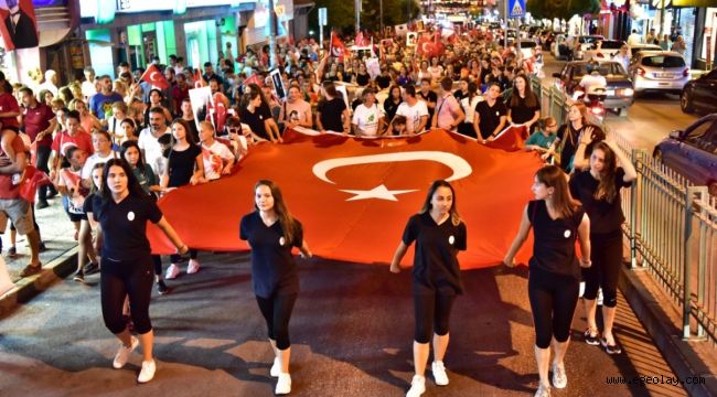 Bornova'da 30 Ağustos Zafer Bayramı coşkusu