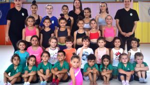 Bornova'da cimnastik kurslarına yoğun ilgi
