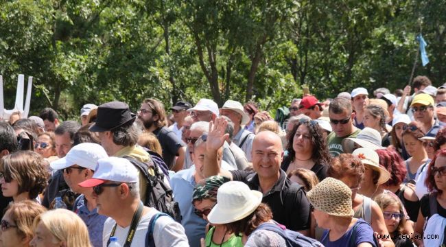 CHP'li Murat Bakan Gönüllü Saha Ekibiyle Kaz Dağlarında!