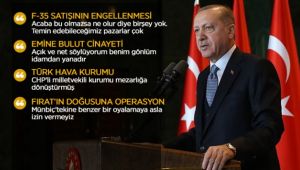 Cumhurbaşkanı Erdoğan: Bütün sınır boylarında operasyona hazırız