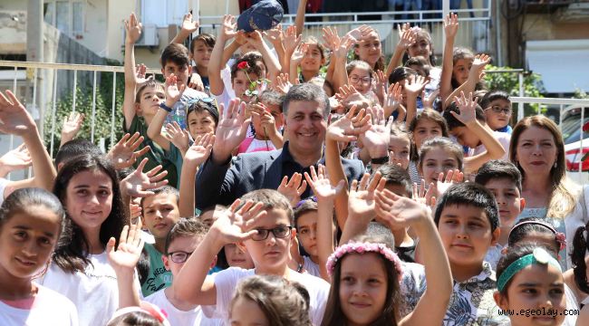 Cumhuriyet çocukları sanat ve sporla buluştu