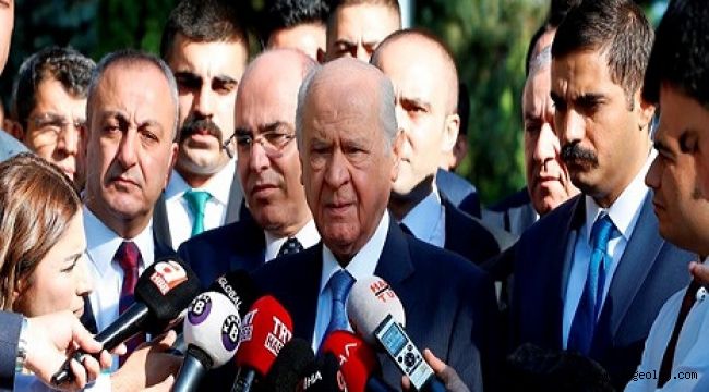 Devlet Bahçeli: Pazarlık içerisinde değiliz