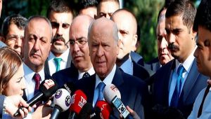 Devlet Bahçeli: Pazarlık içerisinde değiliz 