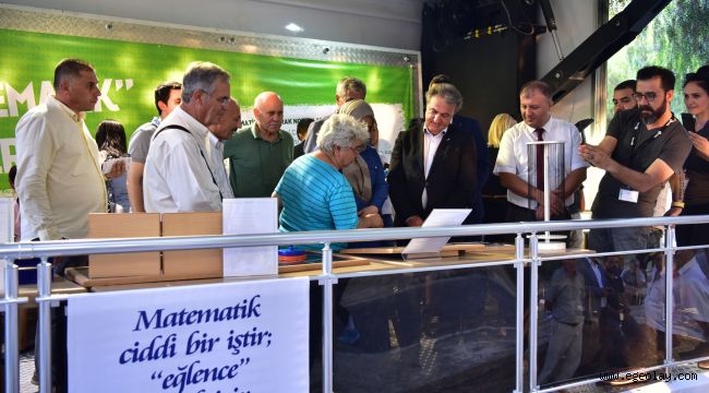"Herkes İçin Matematik" Tırı Bornova'da