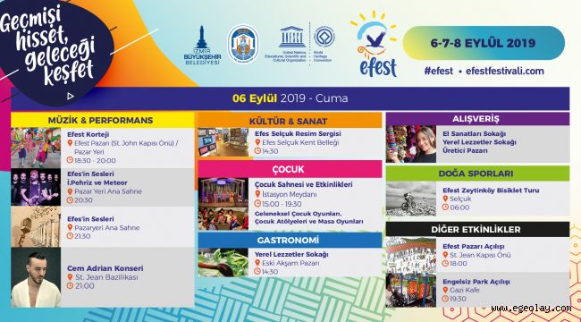 İlham Veren Kent Efes Selçuk Efest'e Hazır...