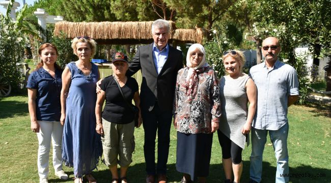 Başkan Engin şehit aileleri ile buluştu
