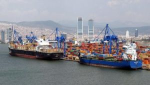 İzmir'de ihracat arttı, ithalat azaldı
