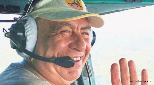 İzmir'deki yangına müdahale eden pilot Hayatını Kaybetti