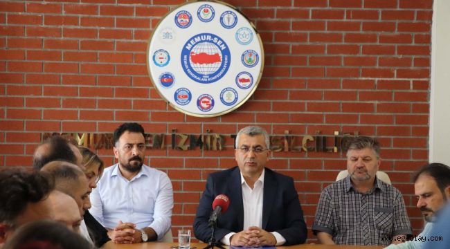 İzmir Memur-Sen'den Toplu Sözleşme Tepkisi