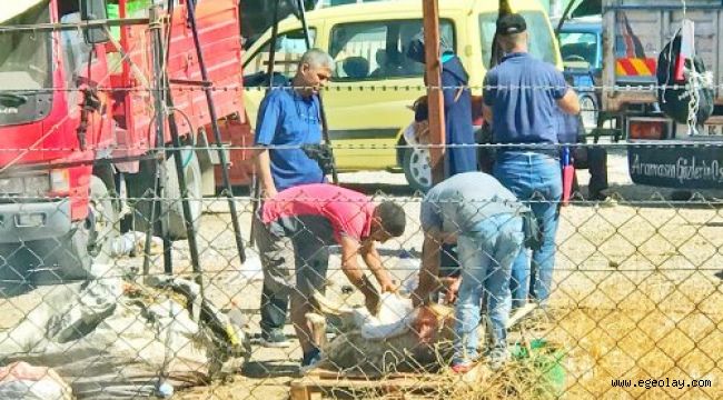 Karabağlar'da Sağlıksız Kesim Yeri