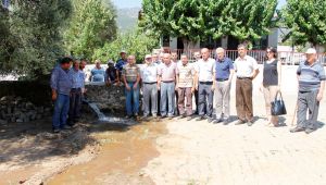 Ödemiş Mursallı Mahalle Sakinleri Sulama Suyu Hattına Kavuştu