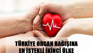 Türkiye Organ Bağışında En istekli İkinci Ülke