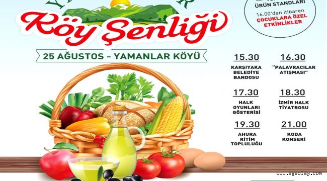 Yamanlar'da şenlik var! 