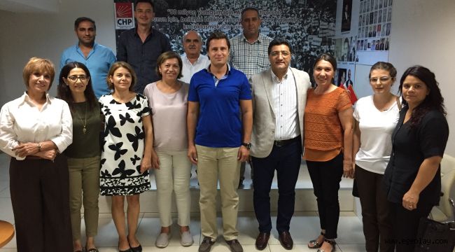 Yücel'e kendi ilçesinden anlamlı ziyaret 