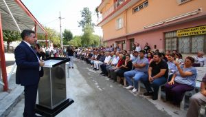 Başkan Sandal; "Yurttaşımızın başımızın üstünde yeri var"