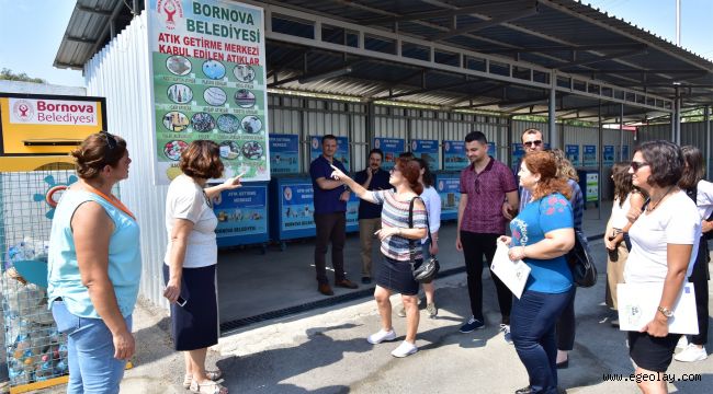 Bornova'da hacimli atıklara AB destekli çözüm