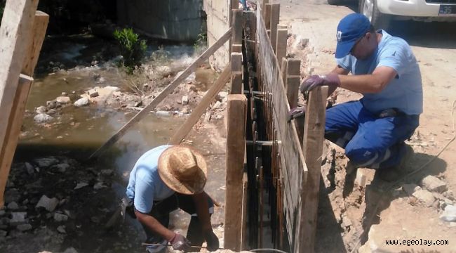 Bornova Köyiçi Der esi kışa hazırlandı