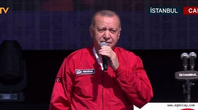 Cumhurbaşkanı Erdoğan: Teknolojinin pazarı değil üreticisi olmak istiyoruz