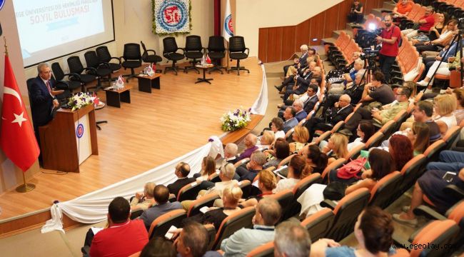 Ege Diş Hekimliği Fakültesi geride bıraktığı yarım asrını coşkuyla kutladı