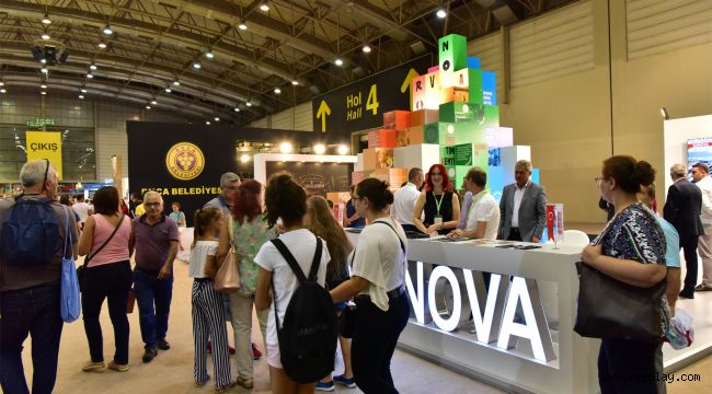 Fuar'da Bornova standına büyük ilgi