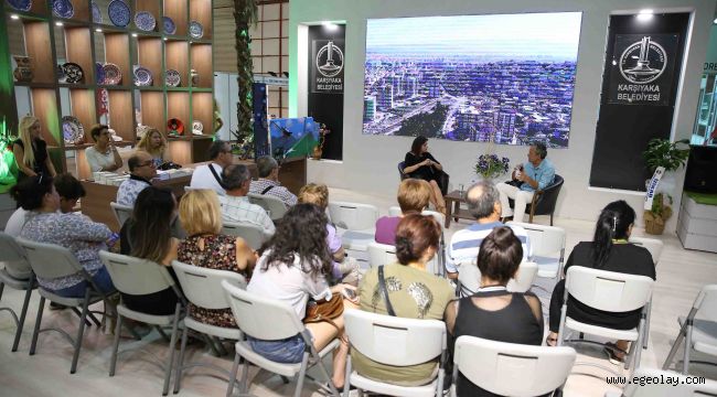 Fuarda Atatürk'ün Karşıyaka'sı konuşuldu