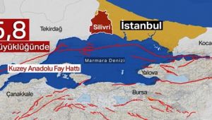 İstanbul 5.8'lik depremle sallandı